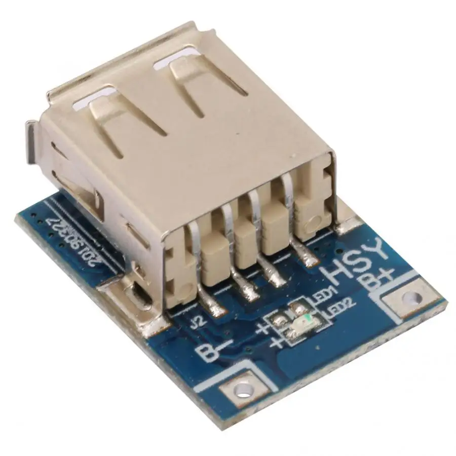 10 шт 5V 1A USB Батарея заряда-разряда резервная плата для повышения напряжения модуль