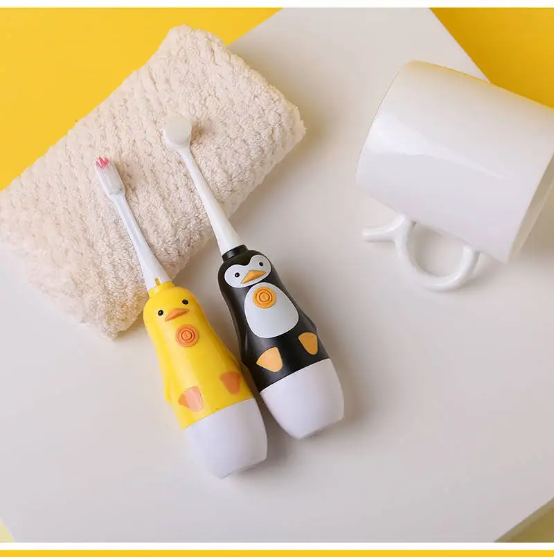 Children Electric Toothbrush Waterproof Sonic Vibrator Teeth Brush For