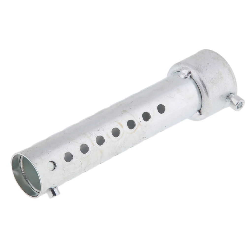 35mm Silver Stainless Steel Motorcycle Exhaust Can Muffler Insert Baffle DB Killer Silencer Adjustable
