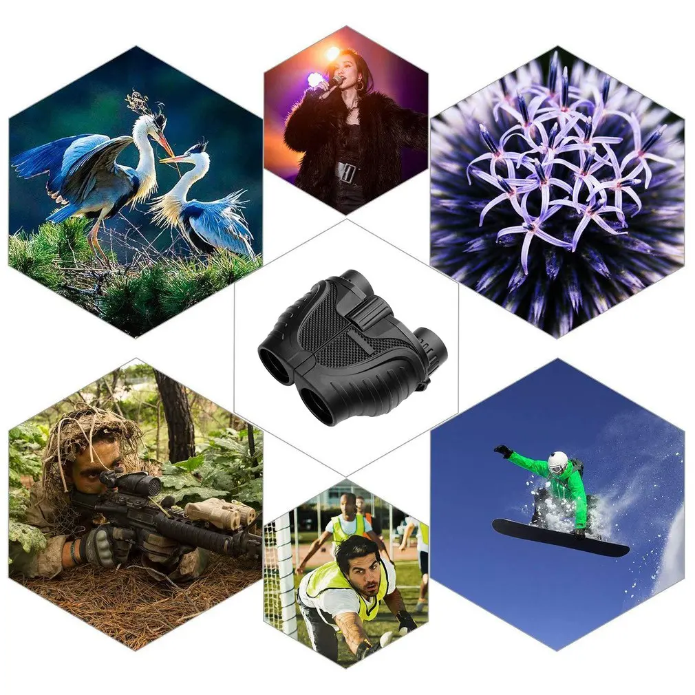 

8-20X25 Zoom Double-Tube Hd Telescope Low Light Level Night Vision High Power Telescope Outdoor Travel Telescope