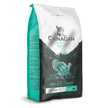 

CANAGAN GF Dental 4кг корм д/кошек, Индейка д/ухода за пол.рта 1шт