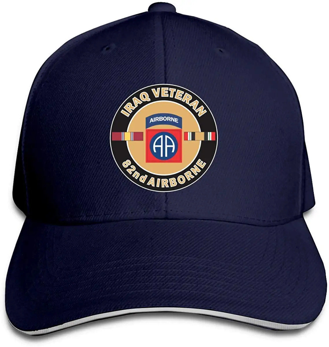 Американская армия, ветеран в Ираке, 82-я воздушная регулируемая бейсболка, сэндвич-Кепка