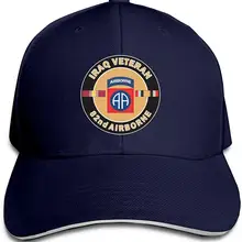 Американская армия, ветеран в Ираке, 82-я воздушная регулируемая бейсболка, сэндвич-Кепка