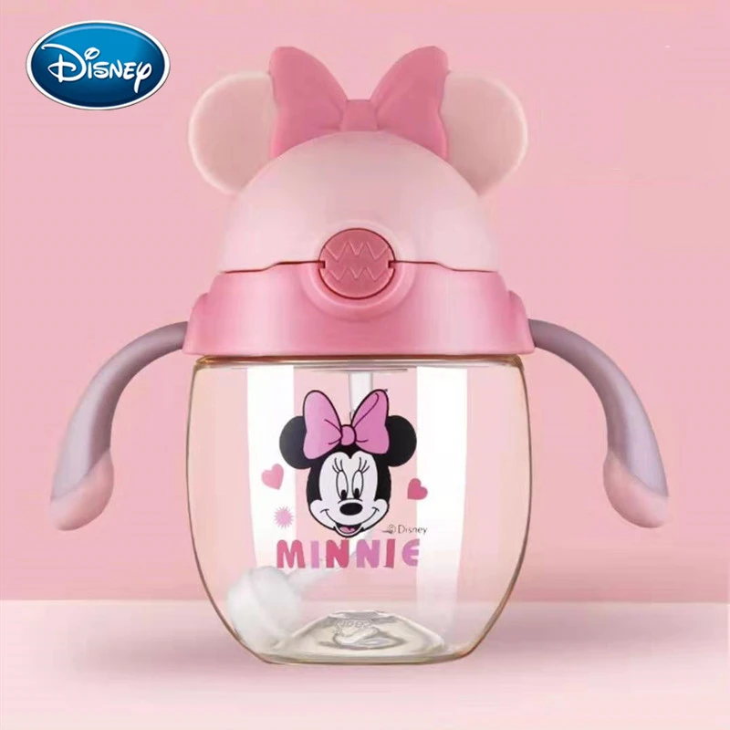 Disney Tasse En Paille Pour Bebe Pour Boire Du Lait Ppsu Apprentissage Avec Poignee Echelle Bouteille Bouilloire Aliexpress