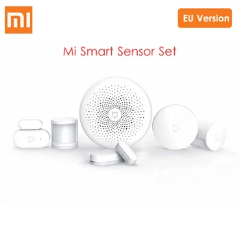 

EU Version Xiaomi Smart Home Kits MI Control Hub Window Door Sensor Motion Sensor Wireless Switch Smart Sensor Set 6 in 1