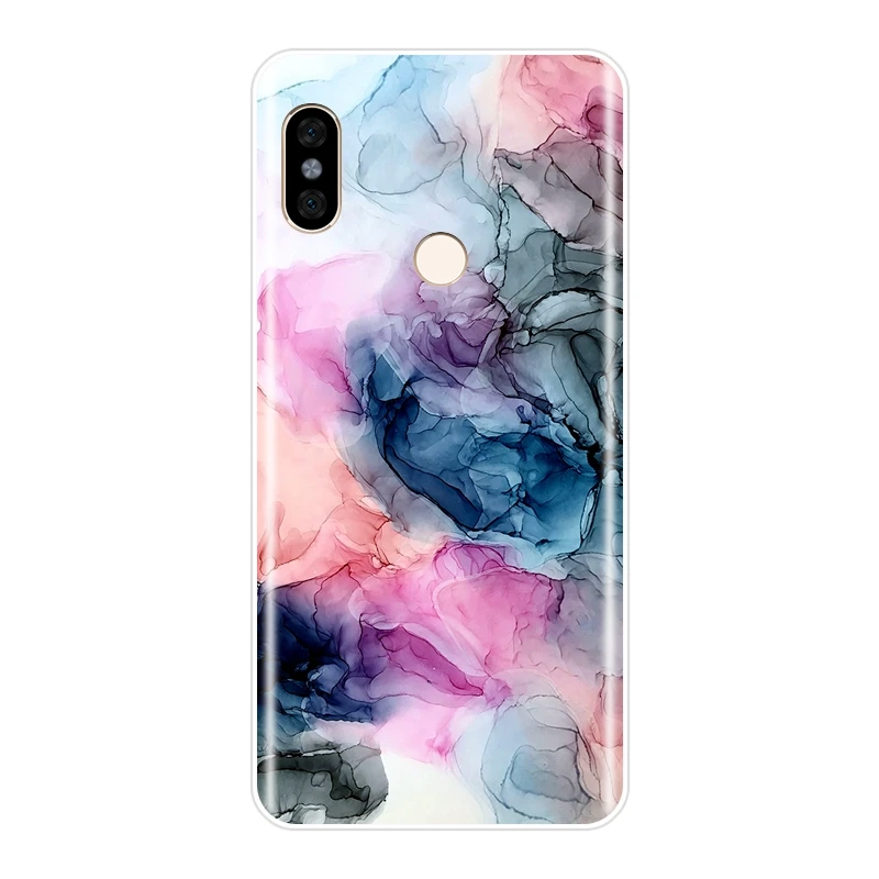 Чехол для телефона Pocophone F1 Xiaomi Redmi Note 4 4X 5 5A 6 Pro Prime S2 4A 6A Plus Мраморная Силиконовая