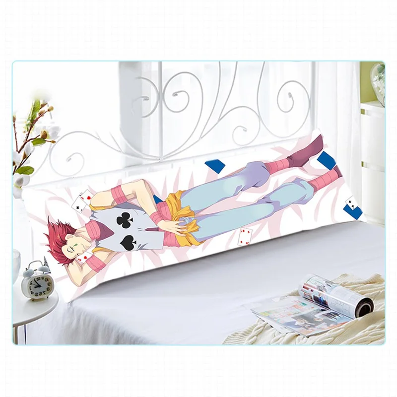 Новая японская крутая наволочка с аниме Throw Otaku Dakimakura Hunter x Hisoka Csai обнимающая для