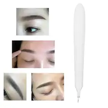 Ручная бровь Вышивание Татуировка одноразовая игла для коррекции бровей Карандаш инструмент 18U