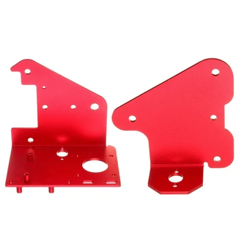 

2 Pcs for Cr-10S Pro 3D Printer Part : 1 Pcs 3D Z-Axis 2.5Mm Passive Block Aluminium Plate & 1 Pcs X Motor Back Panel 2.5Mm Alum