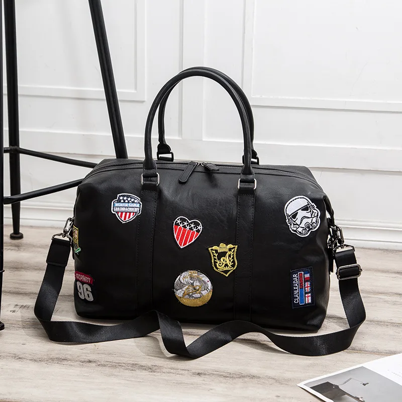 Мужская Дорожная сумка для багажа, спортивная сумка, супер Вместительная деловая мужская сумка для путешествий, туристическая черная сетчатая сумка, сумка для фитнеса - Цвет: Темно-серый