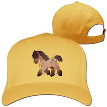 Бейсбольная кепка застенчивая лошадь папа шляпа остроконечная плоская шляпа водителя грузовика для мужчин/женщин