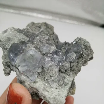 

#XQ508(112g)Natural Fluorite Specimen Collectibles Rough Rock Mineral Specimen Healing Stone Home Decor