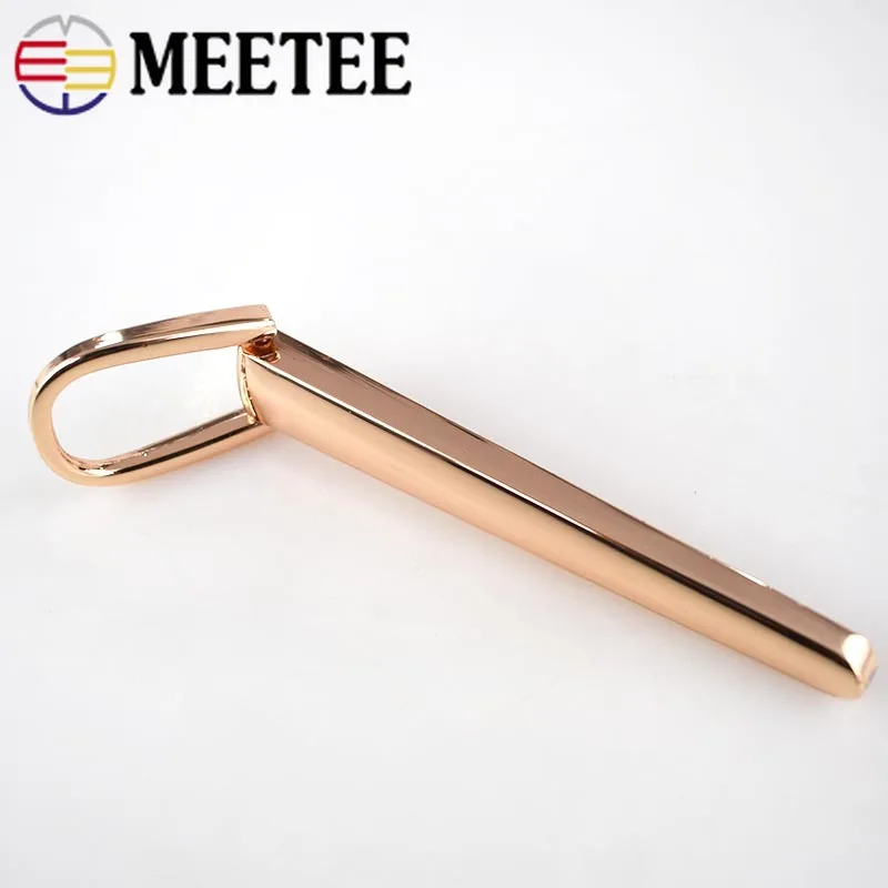 2 шт. Meete 131 мм модные сумки ручки ремешки металлические пряжки для сумок