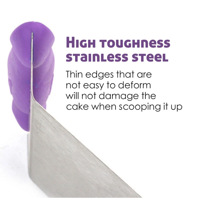 8Inch Kitchen StainlessSteel Cake Transfer Shovel Cookie Steak Pizza Spatula Home Baking Accessories Bakery Tools Kitchen Tool