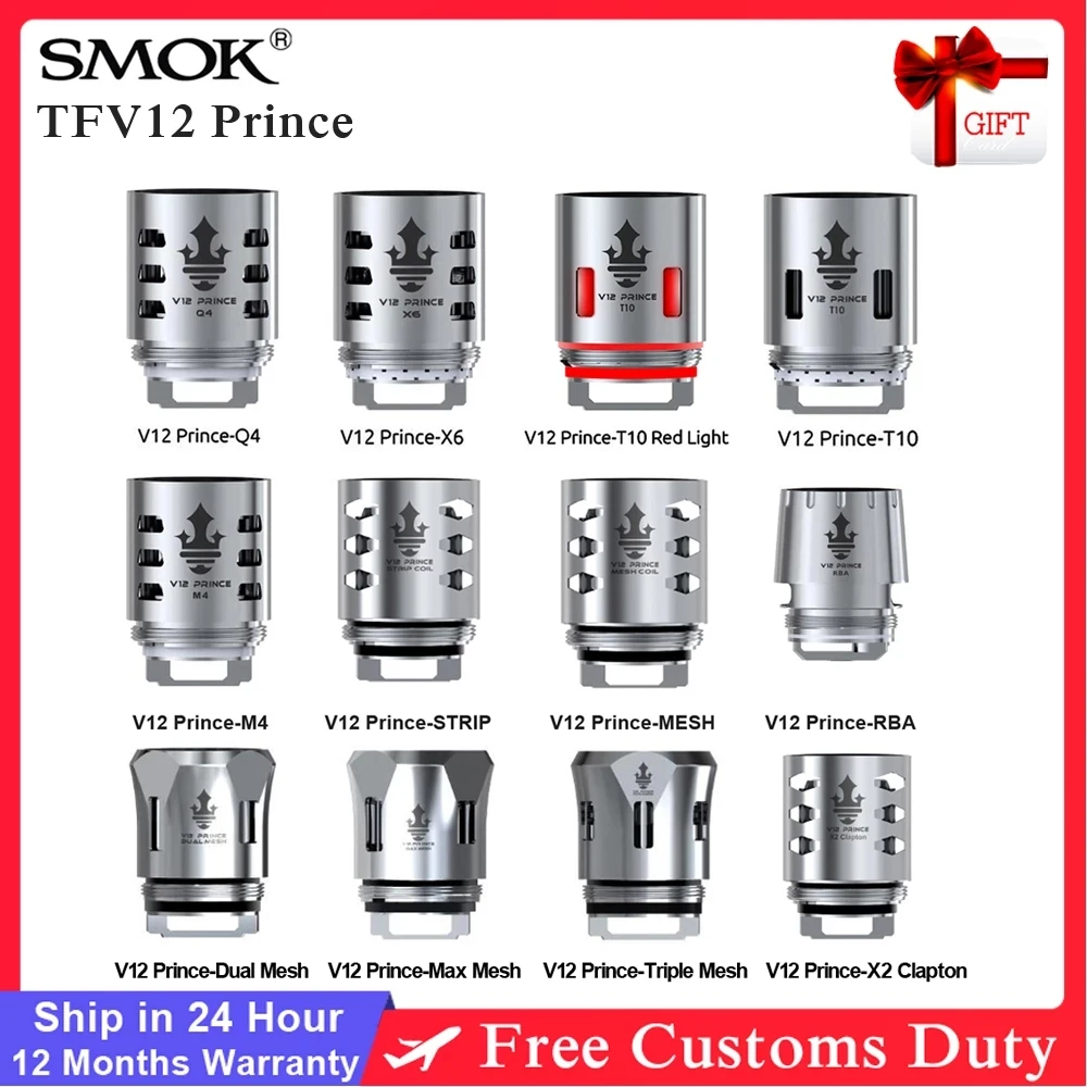Оригинальный электронный резистор SMOK TFV12 Prince Q4 M4 T10 для V12 | Электроника