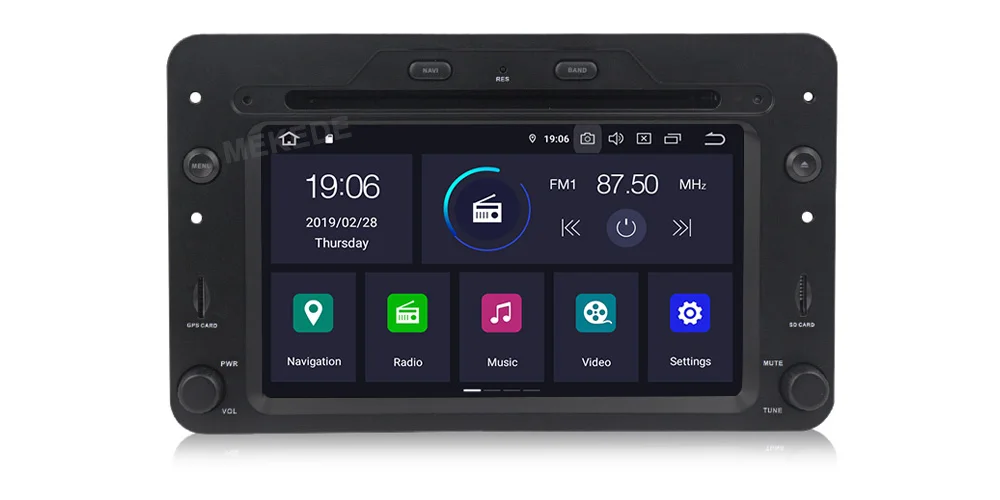 Cheap MEKEDE 1 Din Auto Radio Android 9 For Alfa/Romeo/Spider/Brera/159 Sportwagon RAM 2G Car Multimedia Video DVD Player GPS USB DVR 8