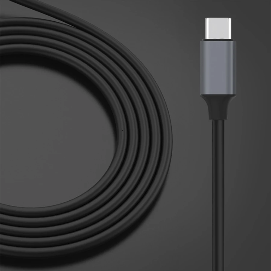 Кабель Micro USB 3,0 type-C для быстрой зарядки, 1 м, отображение напряжения и тока, кабели для синхронизации данных и USB-C для Xiaomi A1 huawei samsung S9