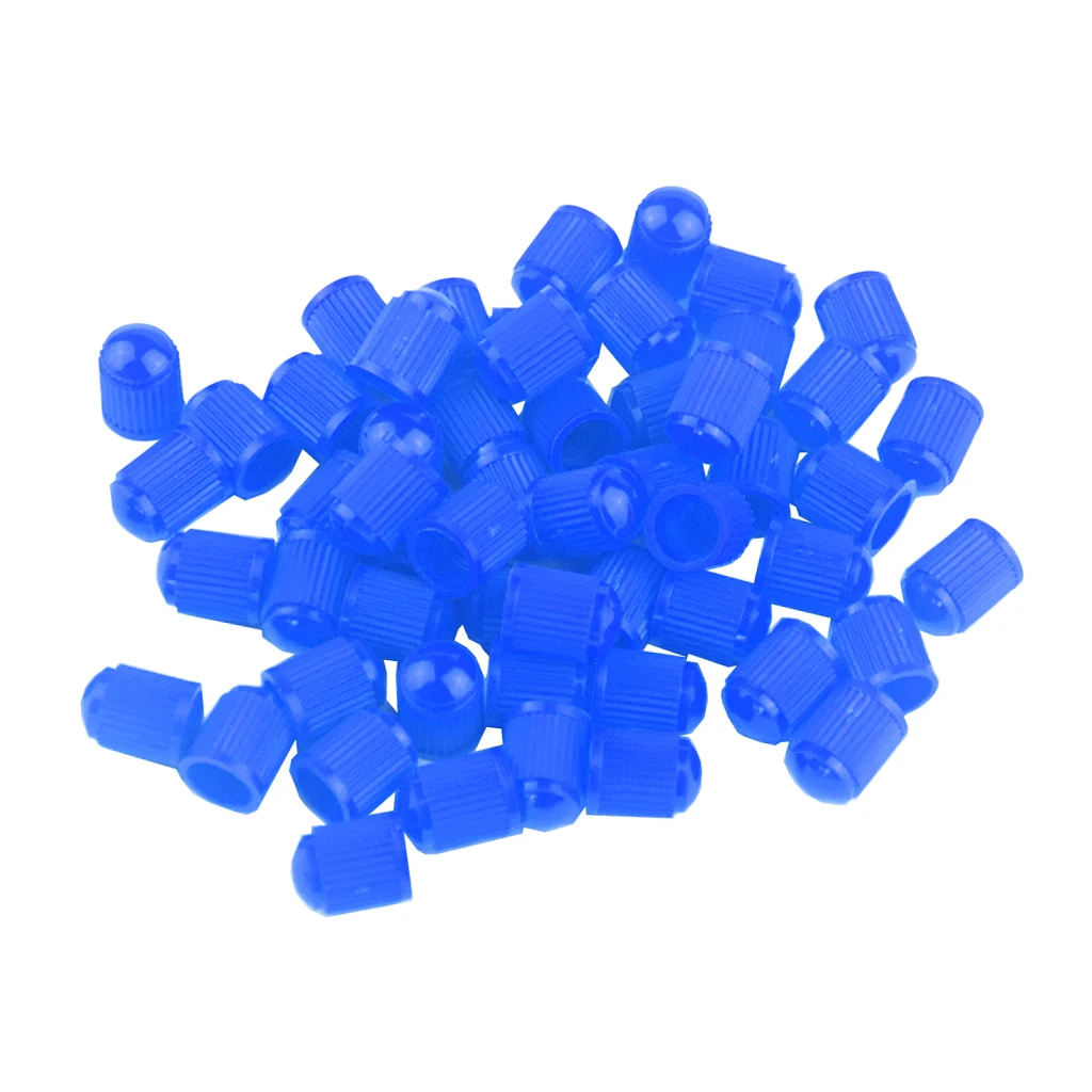 100x Plastic Car Bike Motorcycle Truck wheel Tire Valve Stem Caps HOT