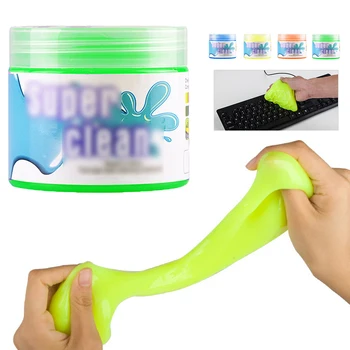 

Canned Cleaning Soft Glue Crystal Keyboard Cleaning Mud Car Dust Removal Glue Highly Match With The Equipment