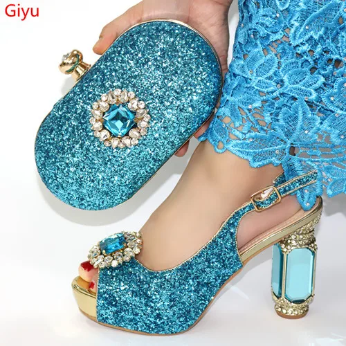 

doershow nice Shoe with Matching Bags Shoe and Bag Set for Party In Women Italian Matching Shoe and Bag Set with stones!SLO1-59