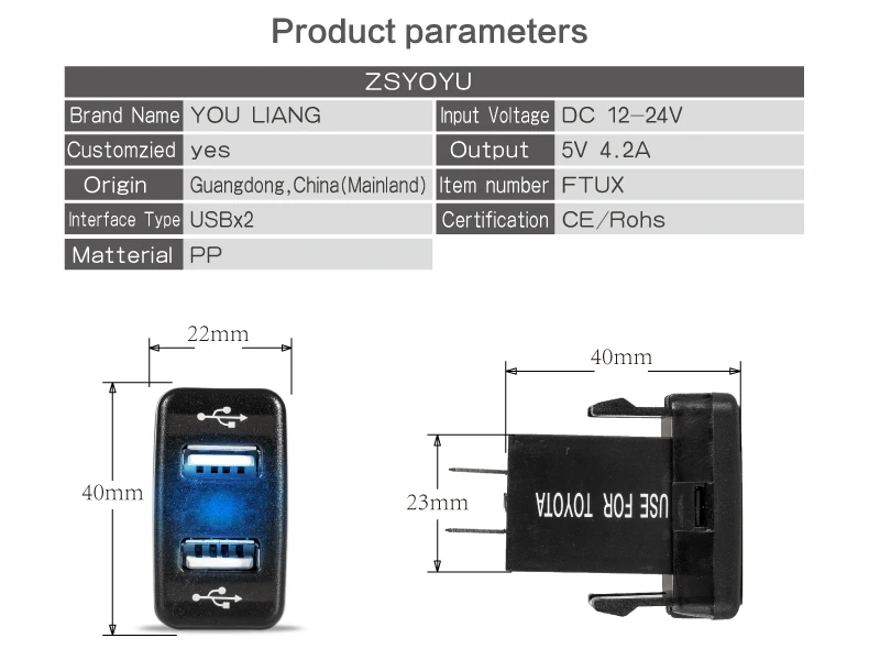 4.2A Fast Car Charger 8