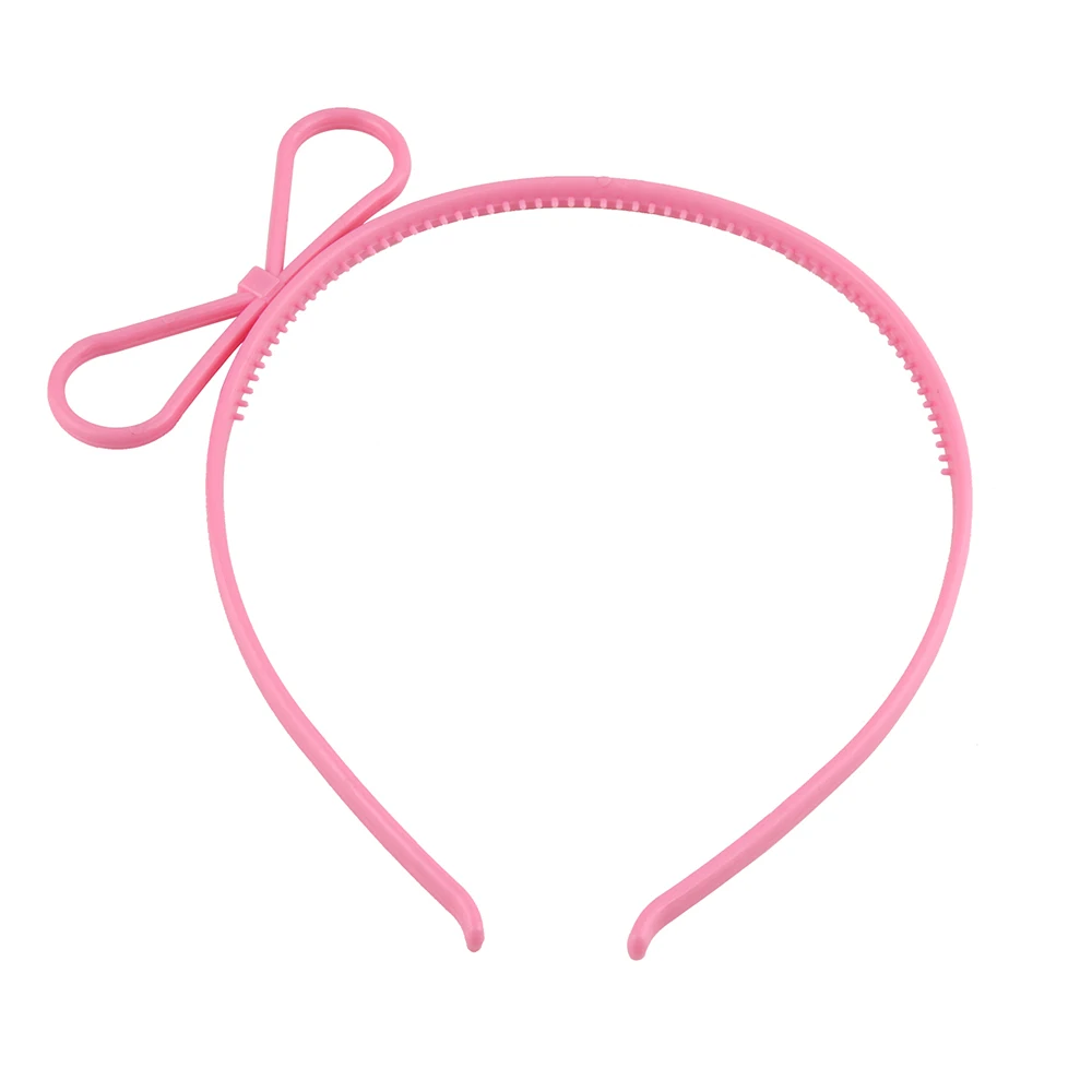 Sweet bow hair bands children cartoon headband girls candy color scrunchie princess headbands party supply hair accessories gift