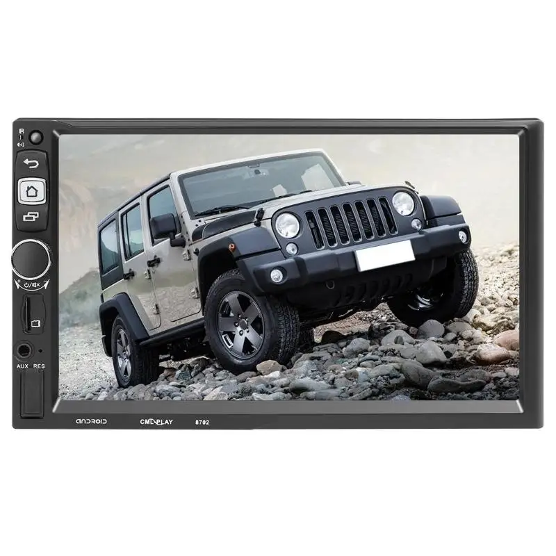 

8702 MP5 Player 7 inch Touch Screen AUX Video Input Mobile Interconnection Android 7.1 Car Stereo Bluetooth GPS FM