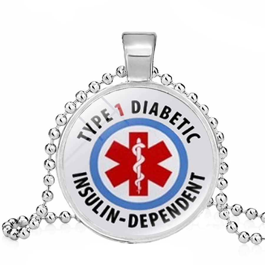 Medical Alert ID necklaces Diabetes Epilepsy Allercy necklace SOS Stethoscope Childhood Autism Awareness Hope Jewelry | Украшения и