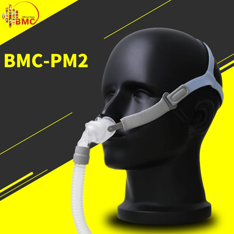 Bmc P2 Nasal Pillows Mask For Sleep Snoring And Apnea Cpap Devices