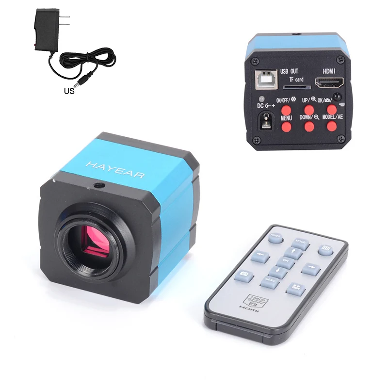 blue camera light c 41MP HDMI USB промышленный электронный цифровой видео микроскоп камера 100X объектив Комплект светодиодный светильник для телефона DIY ремонт LAD-sal - Цвет: blue camera light c