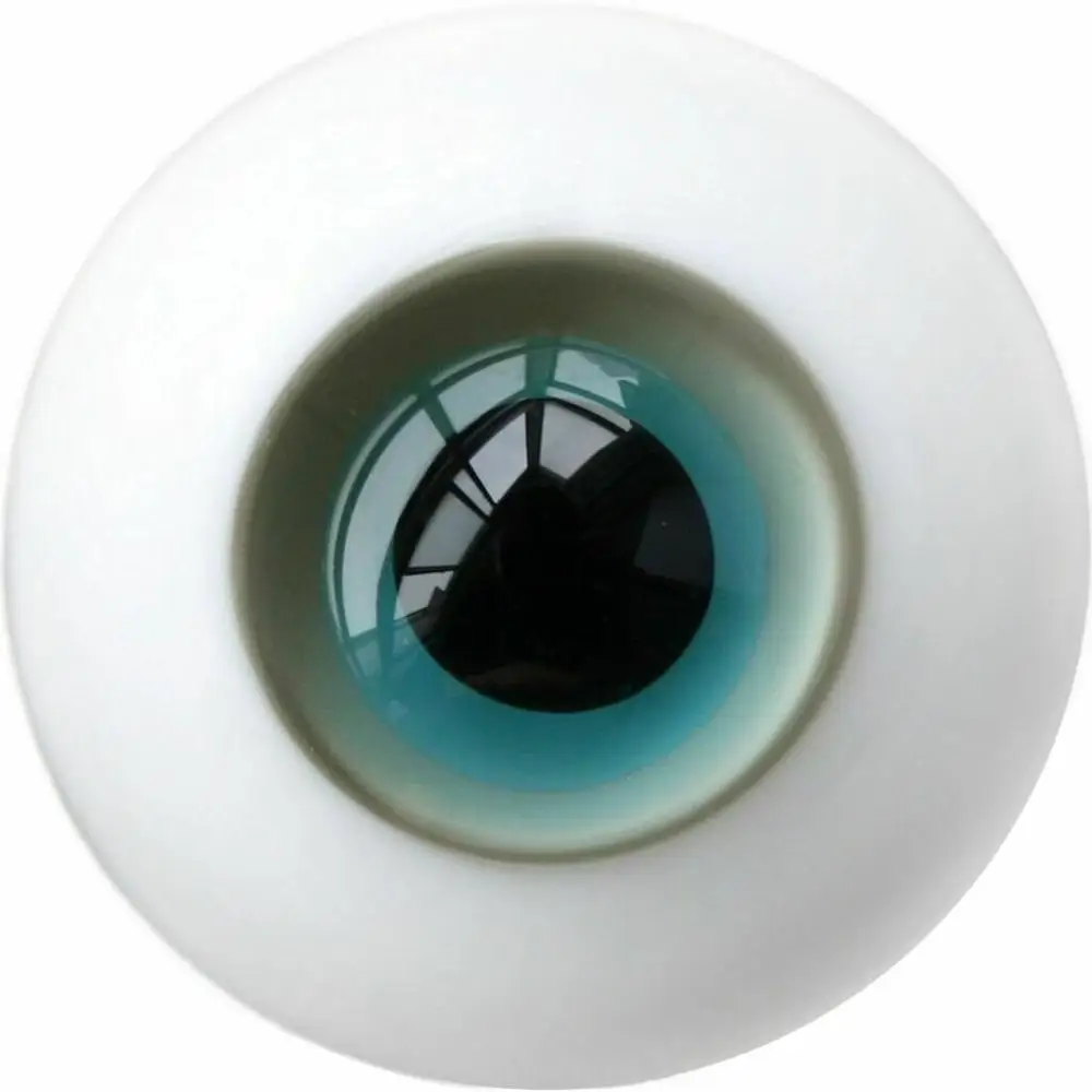 [wamami] 8mm 10mm 12mm 14mm 16mm 18mm 20mm 22mm 24mm Aqua Glass Eyes Eyeball BJD Doll Dollfie Reborn Making Crafts 20pcs 12mm 14mm 16mm 20mm 25mm 3d glitter eyes safety puppet toy plush toy color doll eyes for amigurumi crochet stuffed animal