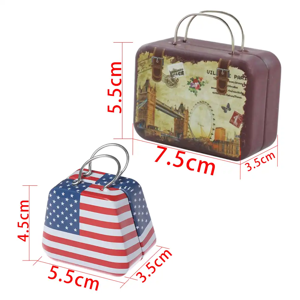 diy miniature doll mini suitcase bag