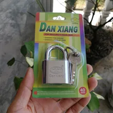 Pujiang замок от производителя 40 мм замок кабины студенческий замок для спальни замок для двери Противоугонный безопасный замок голова искусственная нержавеющая
