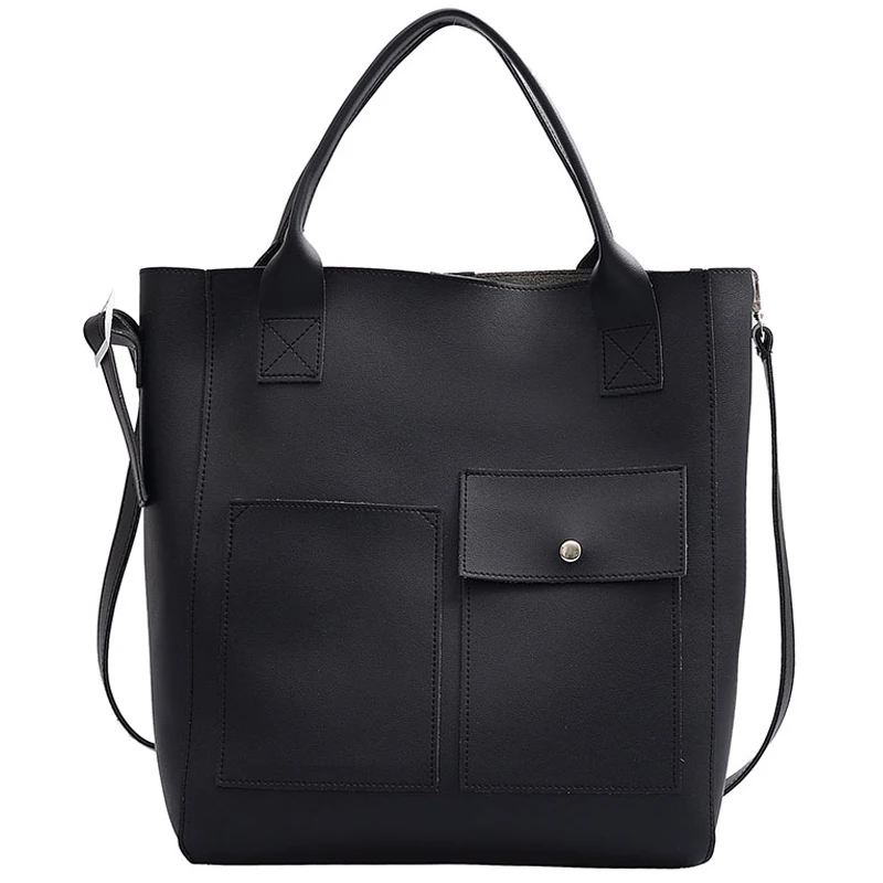 

Simple and Stylish One-shoulder Big Bag Female 2019 Autumn and Winter New Wave Wild Big Capacity Handbag Tote Bag vuiton