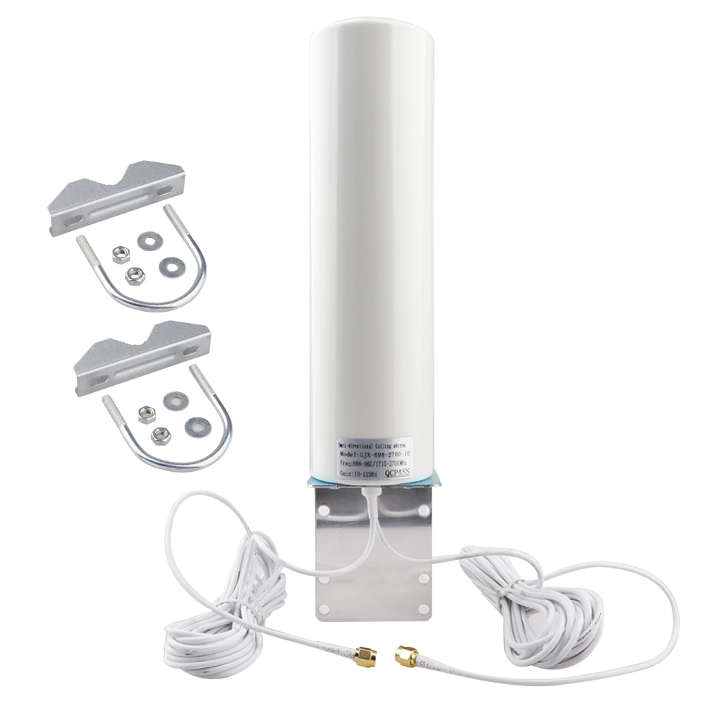 Антенна Wi-Fi 4G LTE SMA 12dBi Omni двойной кабель 5 м 2 4 ГГц CRC9 для маршрутизаторов Huawei B315 E8372 |