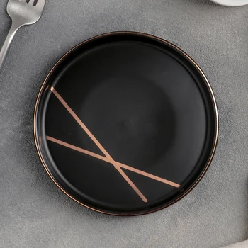 

Bread plate Gold band, 13.5x1.8 cm
