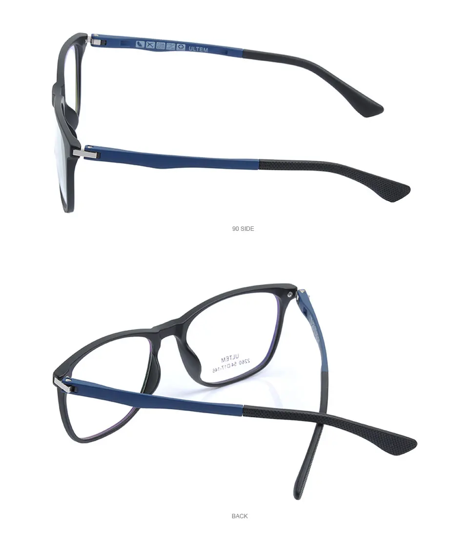 ULTEM Gläser Rahmen Männer Ultraleicht Klare linse Gläser Rezept Optische Myopie Brillen Rahmen Frauen Brillen DD1519 – Detail 13