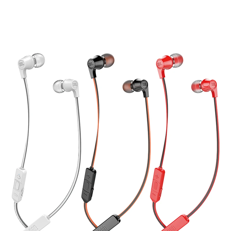 JBL T120BT Wireless Bluetooth Earphone Sports Earbuds Pure Bass Sound Magnetic Headset 3 Button Remote With Mic for Smartphone
