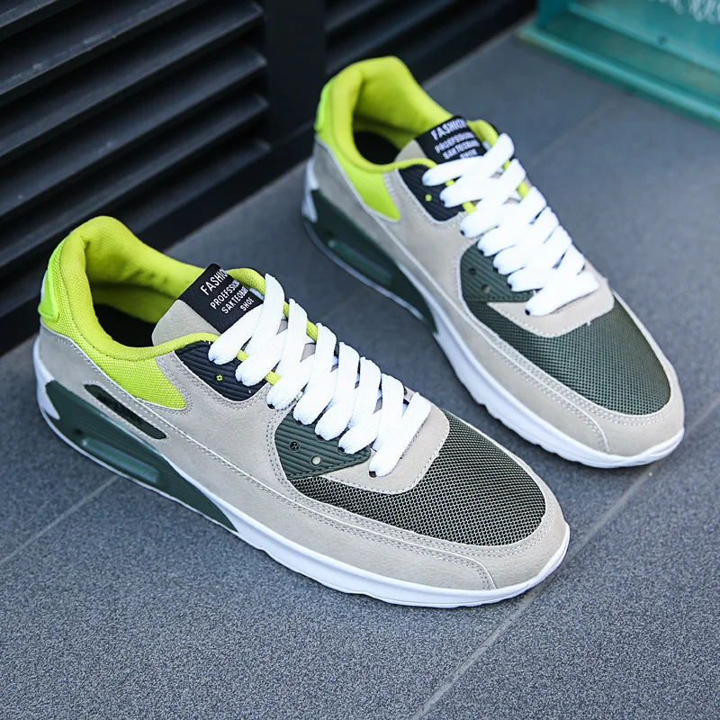 

Men Casual Shoes Running Air Shoes Men Air Cushion Comfortable Male Wear-resistant Lace-up Lightweight Sneakers Zapatos Hombre