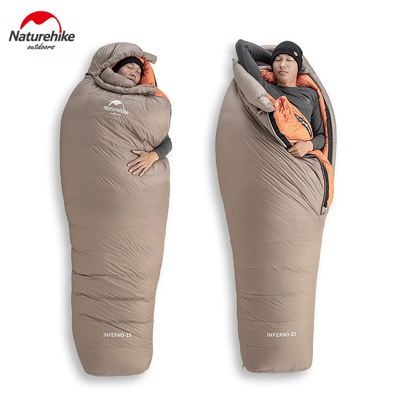 Naturehike Winter Goose Down Sleeping Bag Outdoor Camping Mummy