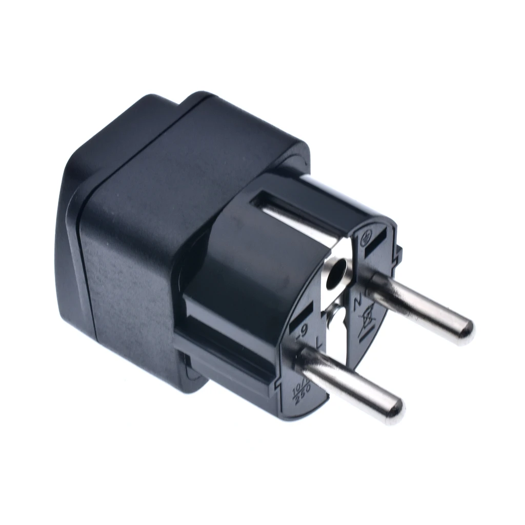 2020 Universal Italy Switzerland  UK US AU to EU German Russia AC Power Socket Schuko Plug Travel Charger Adapter Converter