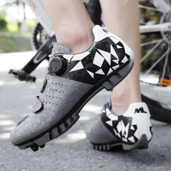 

Self-Locking Professional Cycling Shoes Men sapatilha ciclismo mtb Mountain Bike Sneakers Women Outdoor Non-Slip Bicycle Shoes