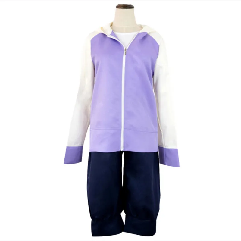 Anime Hyuga Hinata Shippuden Generation Jacket Pants Cosplay Costumes