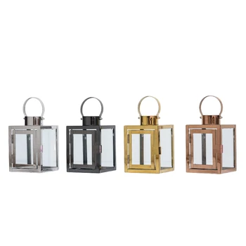

Modern Metal Jar Candle Holders Hanging Elegant Simple Europe Candlestick Luxury Small Outdoor Swieczniki Home Decoration EB50ZT