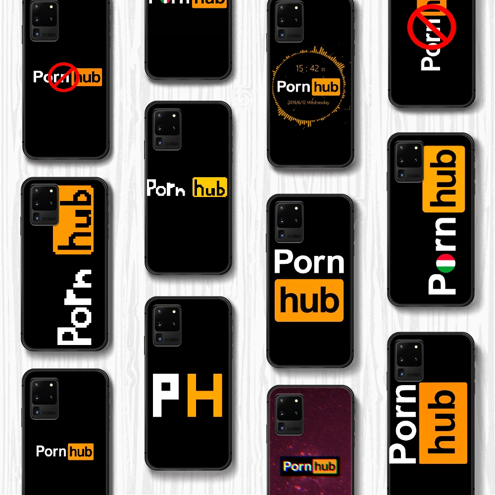 Porn Hub Phone Case Cover Hull For Samsung Galaxy S 7 8 9 10 E 20 Fe Edge  Uitra Plus Note 9 10 20 Black Prime Luxury Hoesjes - Mobile Phone Cases &  Covers - AliExpress