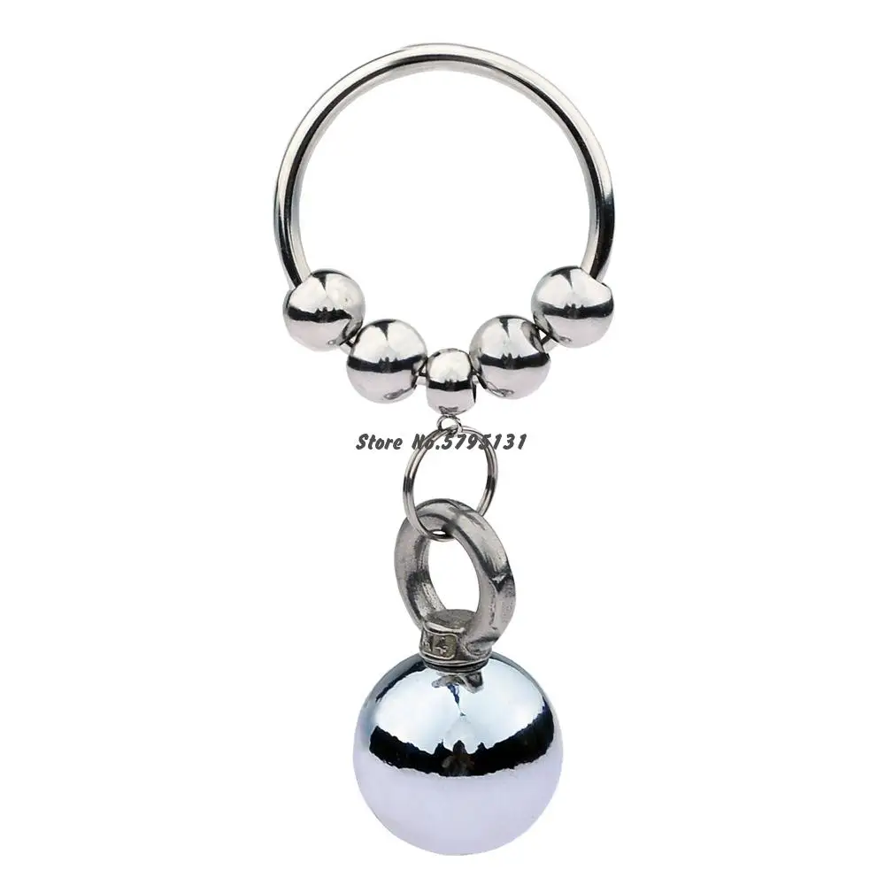 Мужское кольцо для пениса тренировочное из нержавеющей стали Эротические Секс