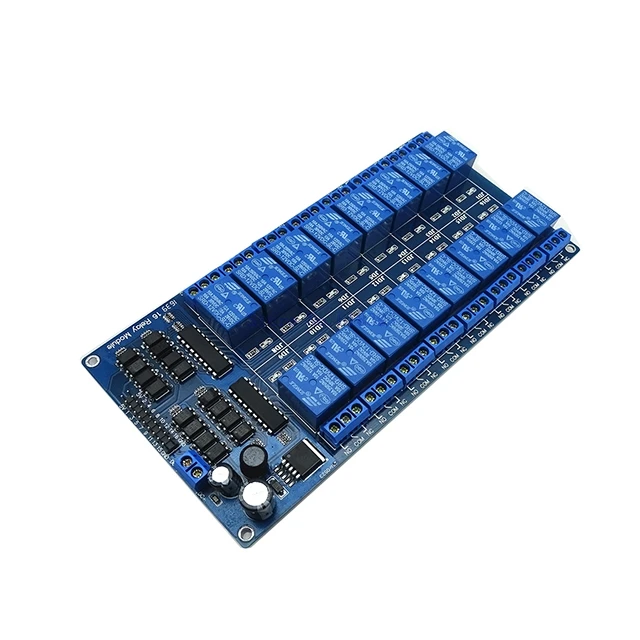 

A5-- EYEWINK 12V 16 Channel Relay Module For arduino ARM PIC AVR DSP Electronic Relay Plate Belt optocoupler isolation