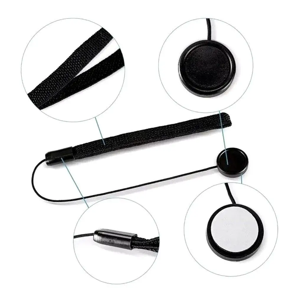 1pcs DSLR Lens Cap Holder Keeper Strap Cable Leash Film 5pcs lots Cord For Nikon Digital / DSLR SLR Camera V1X4
