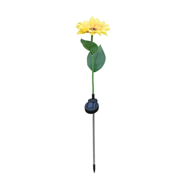 

Outdoor Solar Sunflower LED Lights,Solar Flower Light Up Stake Lights for Garden Landscape Patio Pathway
