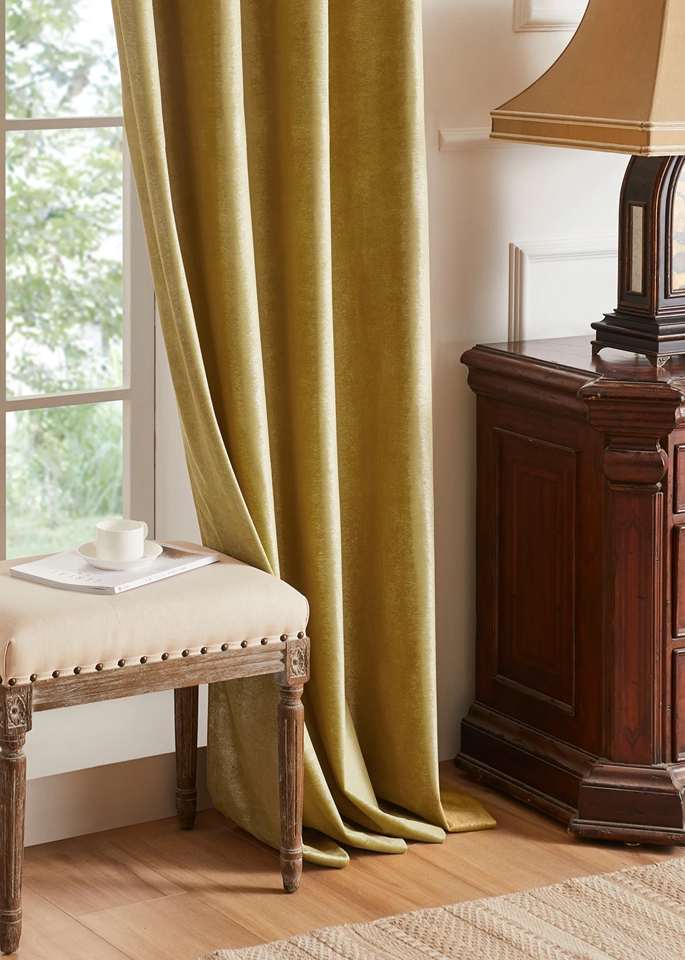 Luxury Blackout Curtains for The Bedroom Living Room Curtain Drapes Window 2020 Modern Velvet The Curtains